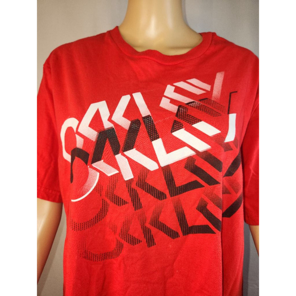 Oakley T Shirt | Mens | Red | Size Large - Picture 2 of 5